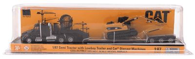 Kenworth T880s Lowboy con Excavadora Cat 320D
