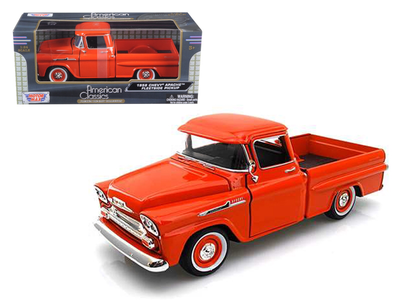1958 Chevy Apache Fleetside Naranja