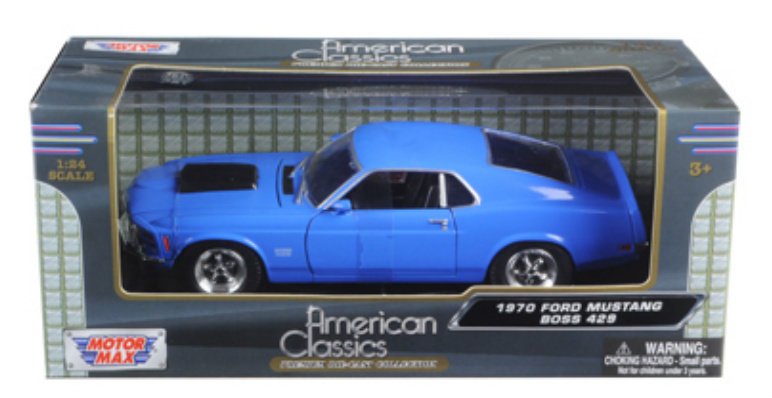 1970 Ford Mustang Boss 429 Azul