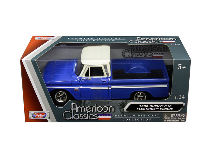 1966 Chevy C10 Pick up Azul/ Bco