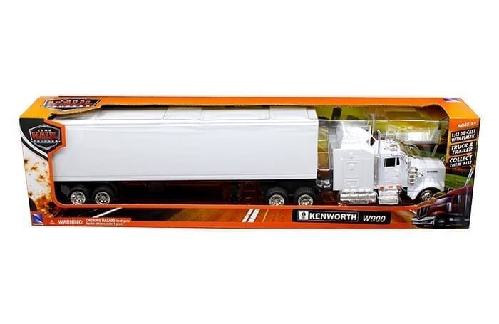 1/43 Kenworth W900 Caja Seca Blanco