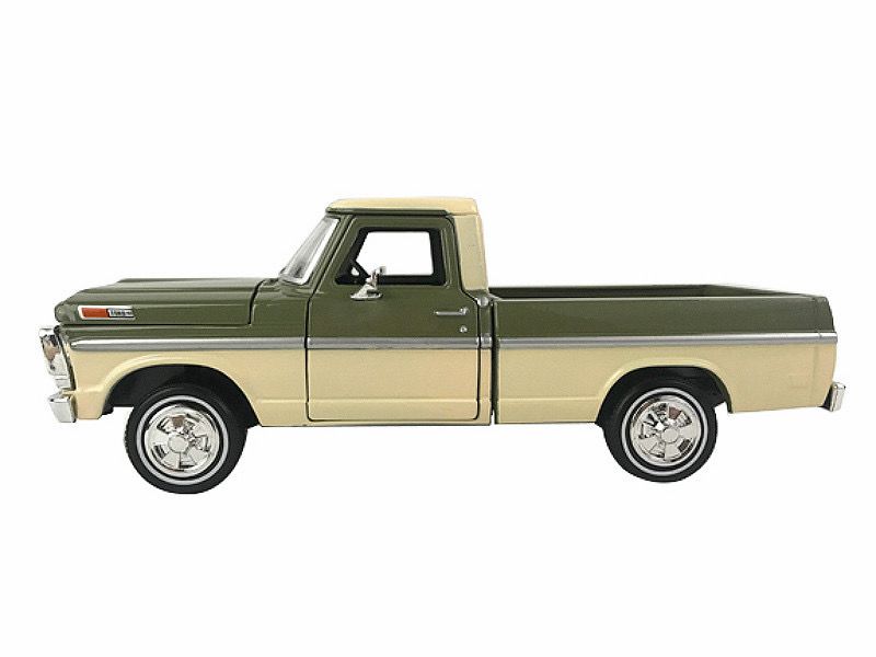 1969 Ford F-100 Pick up Verde con Crema