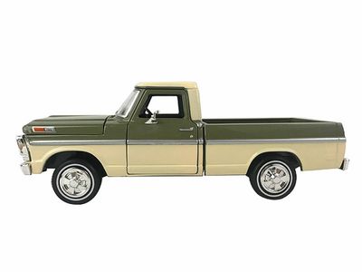1969 Ford F-100 Pick up Verde con Crema