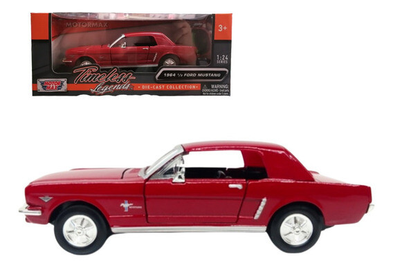 1964 1/2 Ford Mustang Rojo 1964 1/2 Ford Mustang Rojo