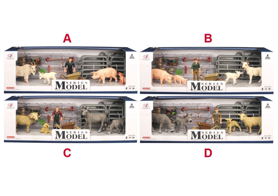 Model Series Puerco, Borrego Cabra y Burro U11