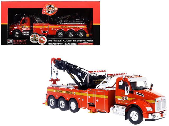 Kenworth T880 Grua Bombero