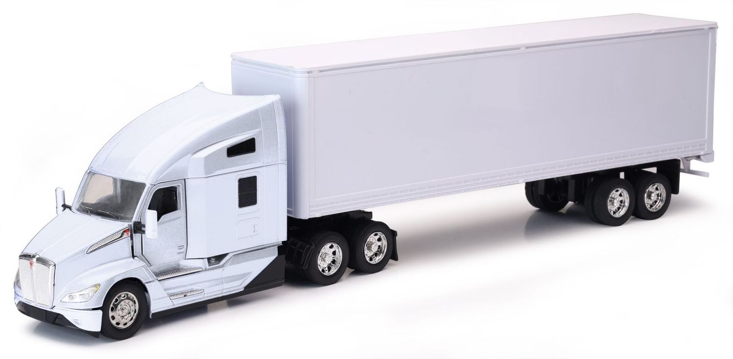Kenworth T680 Caja Seca Blanco Kenworth T680 Caja Seca Blanco