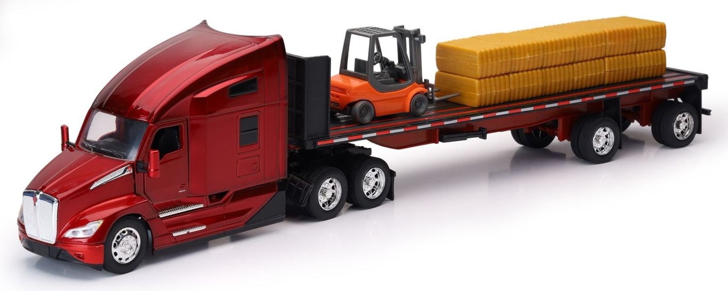 Kenworth T680 Plana Montacargas C/ Heno