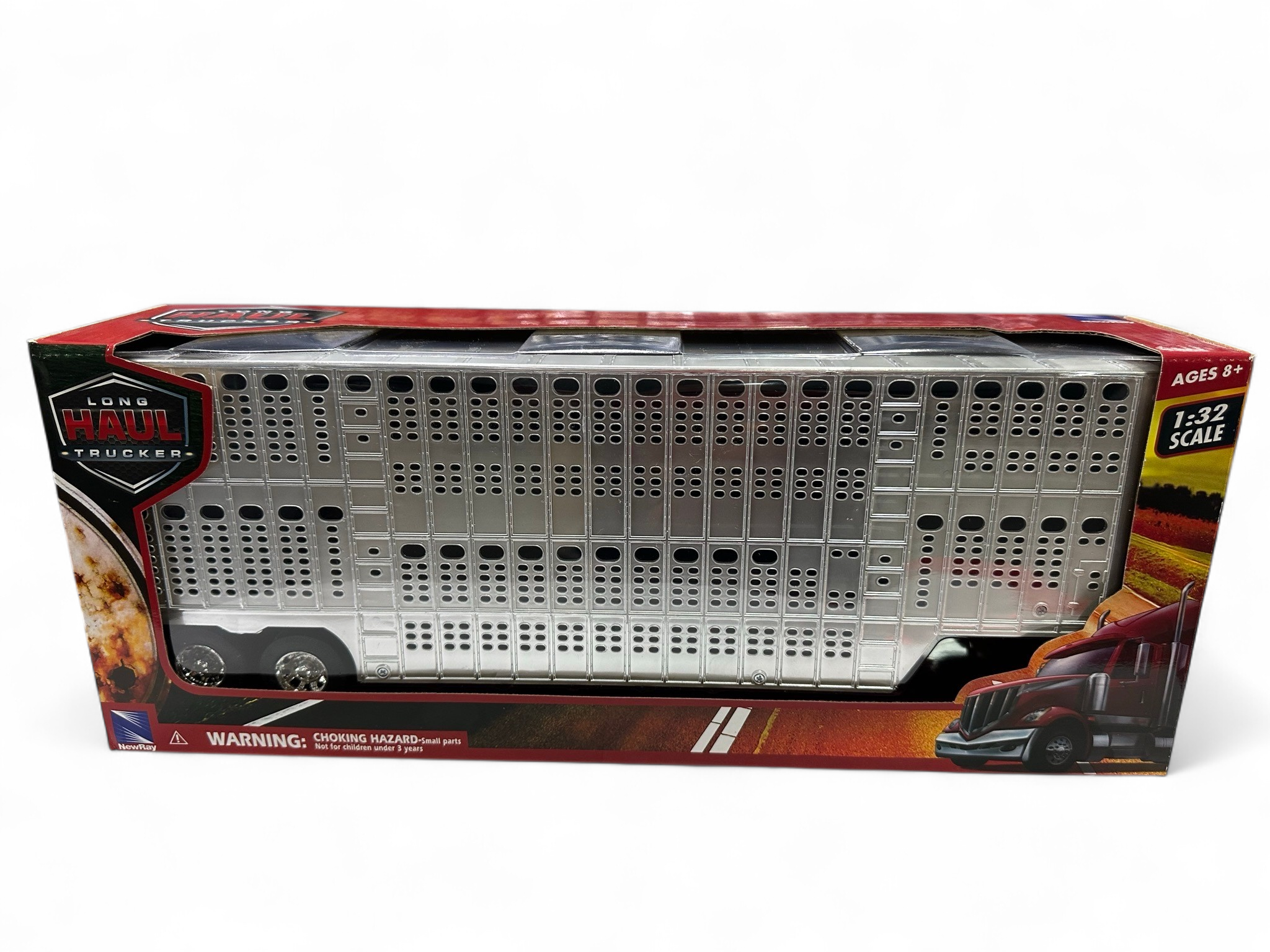 Long Haul Trucker Remolque Jaula Ganadera 1.32