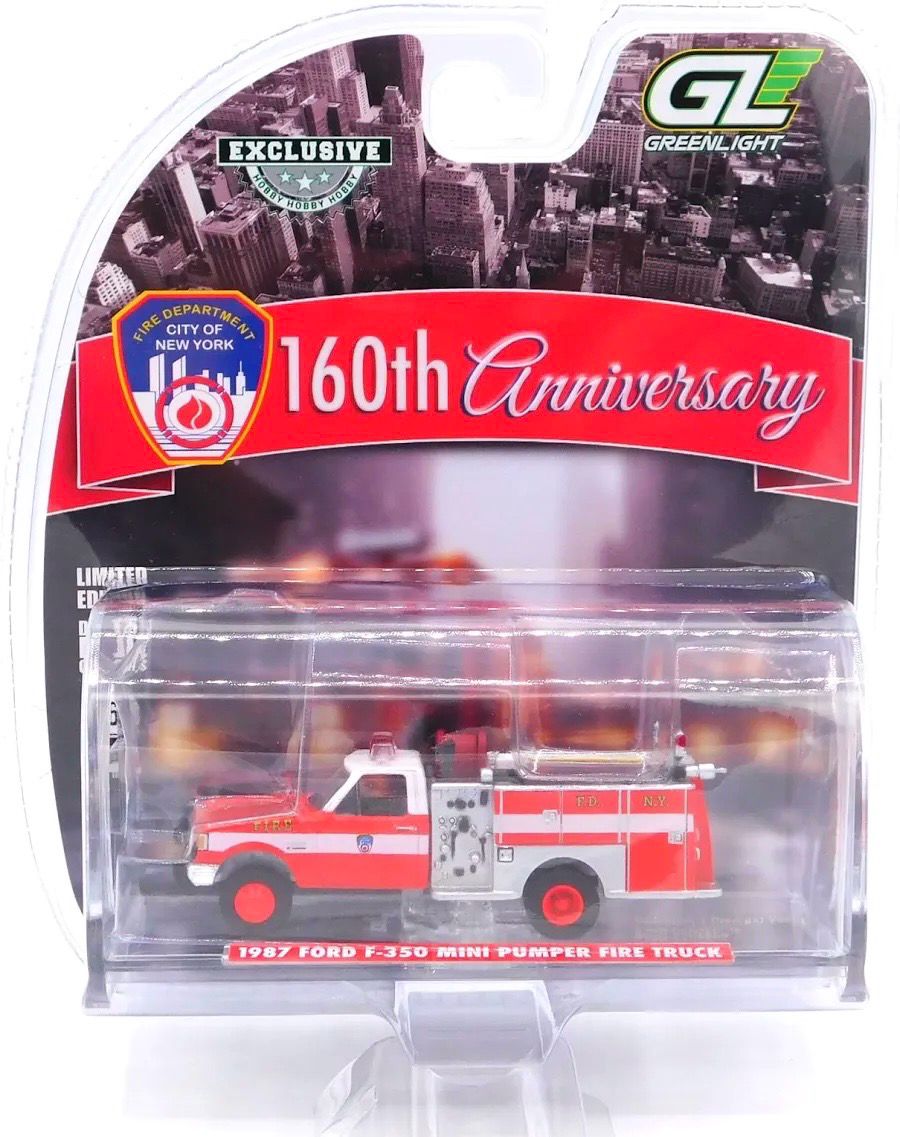 1987 Ford F-350 Mini Pumper Fire Truck – FDNY