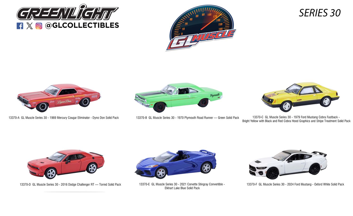 GreenLight Muscle Series 30