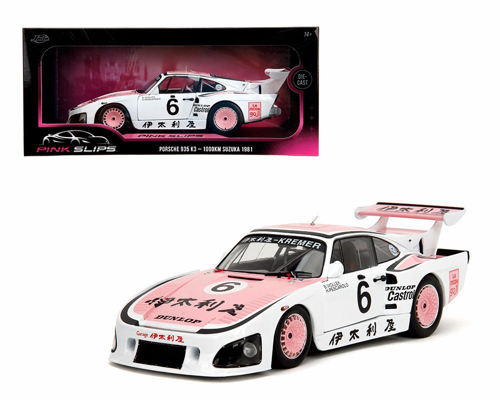 1981 Porsche 935 K3 – 1000KM Suzuka 1981 – White/Pink – Pink Slips 1981 Porsche 935 K3 – 1000KM Suzuka 1981 – White/Pink – Pink Slips