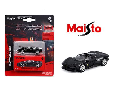 1/64 Ferrari Daytona SP3 Negro 1/64 Ferrari Daytona SP3 Negro