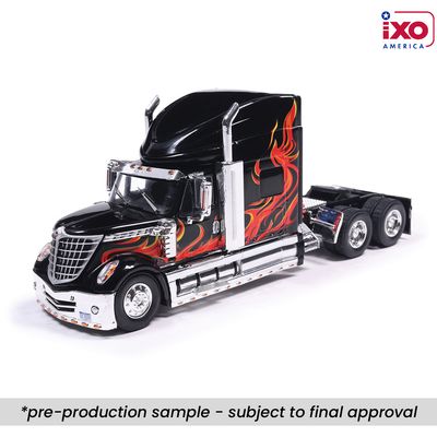 2010 International Lonestar Negro C/ Flamas