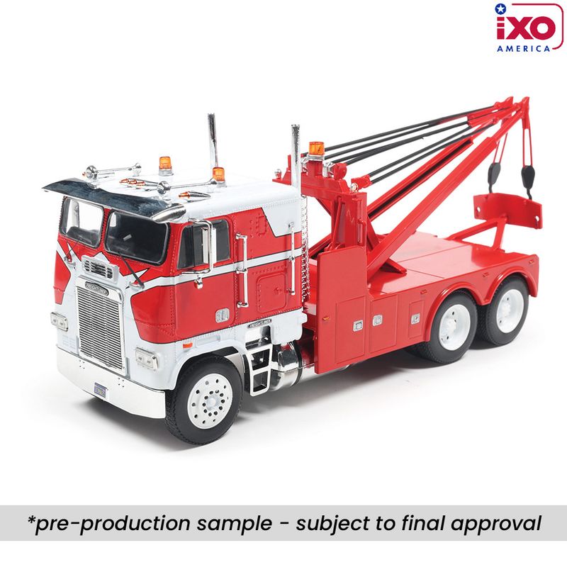 1987 Freightliner FLA Grua Rojo C/ Blanco