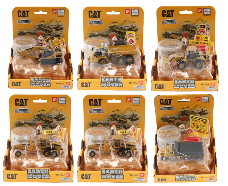 1:87 CAT Movedores de Tierra Set 1:87 CAT Movedores de Tierra Set