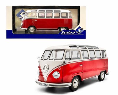 1962 Volkswagen T1 Samba – Red/White