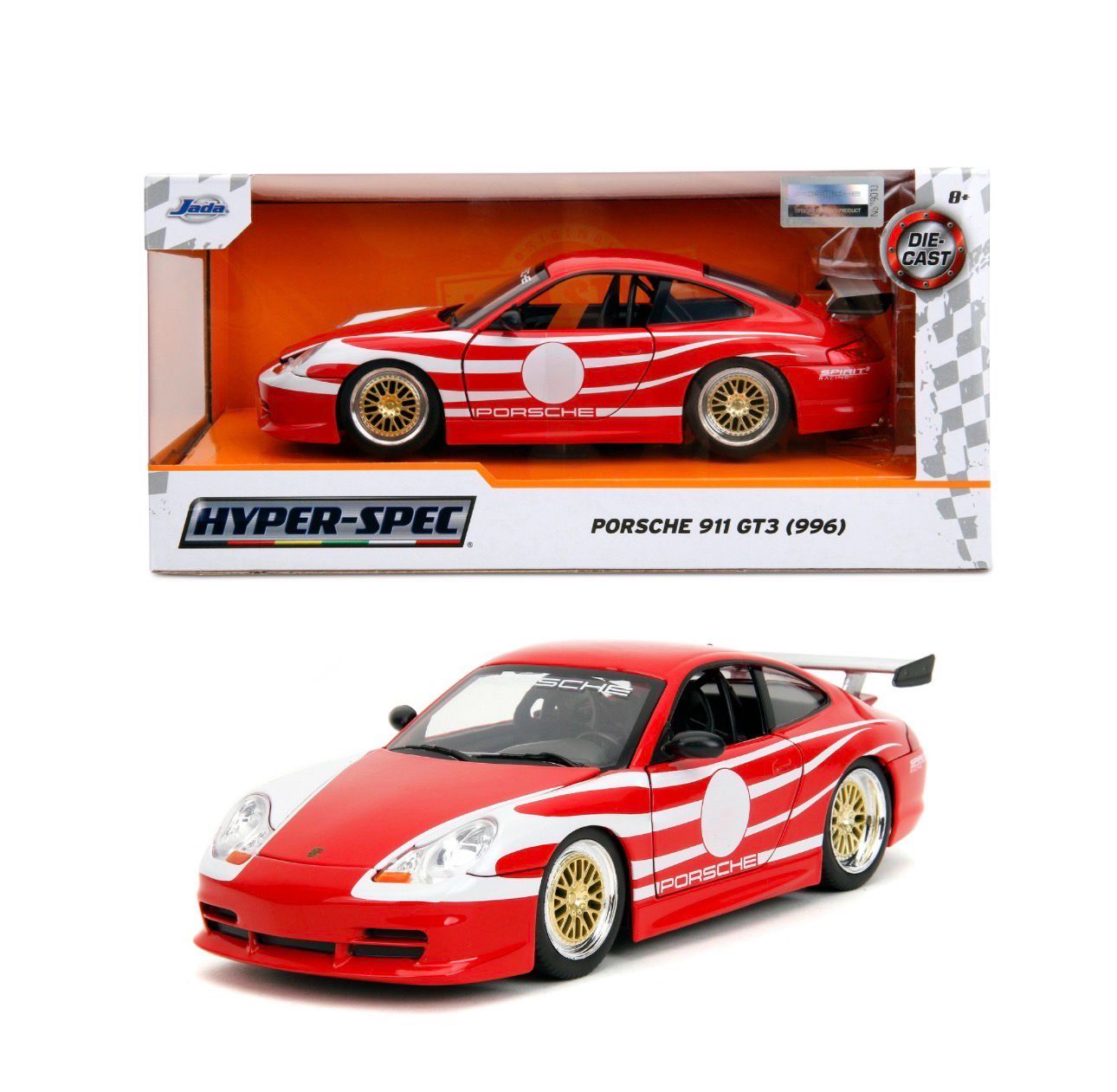 1:24 HYPERSPEC PORSCHE 911 GT3 1:24 HYPERSPEC PORSCHE 911 GT3
