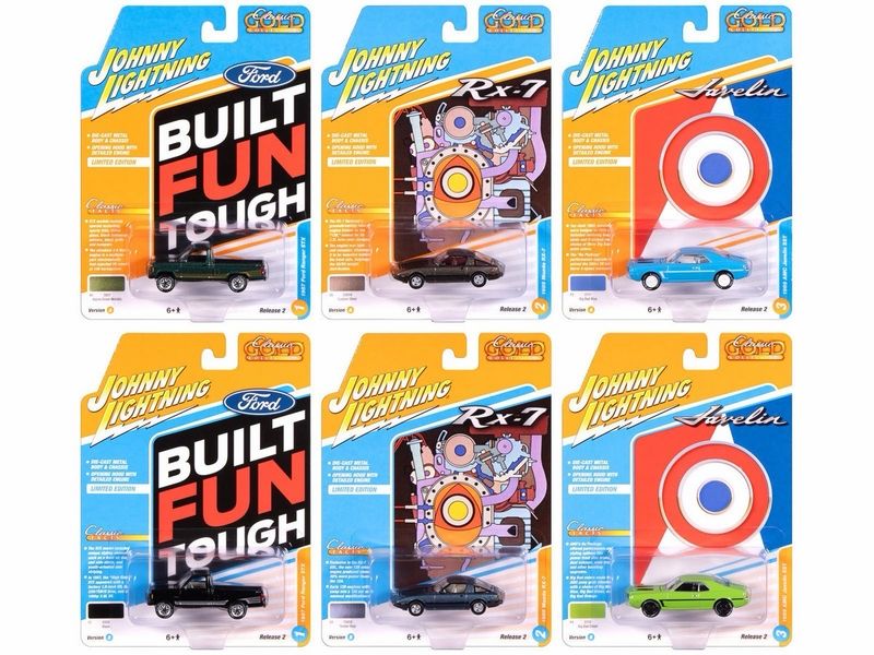 JOHNNY LIGHTNING CLASSIC GOLD 2025 RELEASE 2