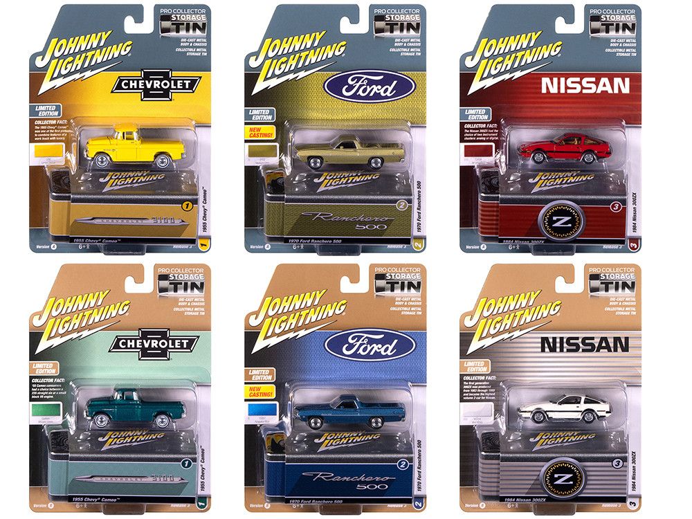 Johnny Lightning Collector's Tin 2025 Release 3