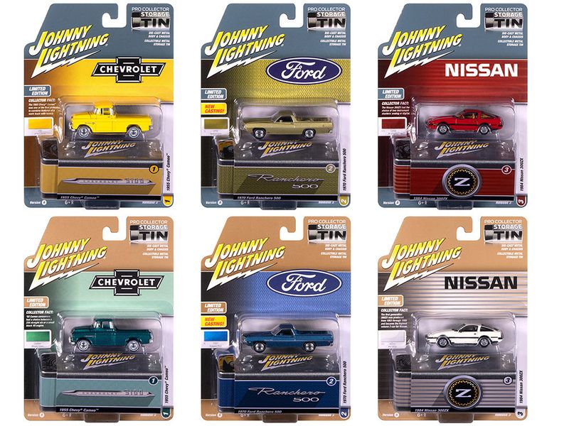 Johnny Lightning Collector's Tin 2025 Release 3