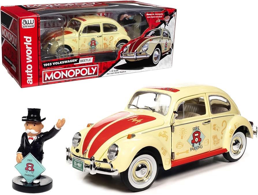 1963 VW Beetle Monopoly 1963 VW Beetle Monopoly