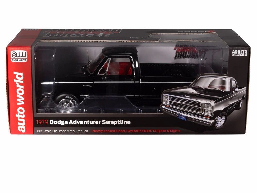 1979 Dodge SWB Sweptline Pickup Adventurer 1:18