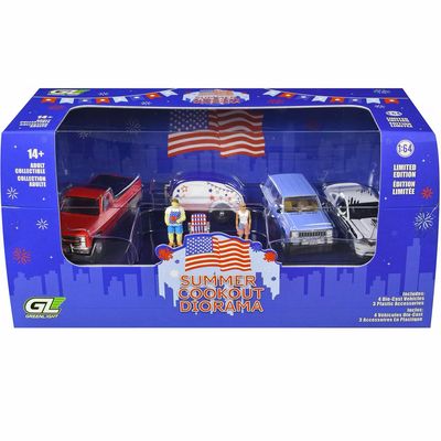 Multi-Car Dioramas - BBQ Verano 4 de Julio