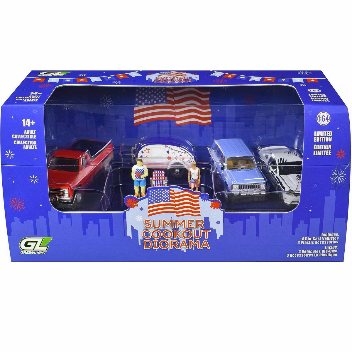 Multi-Car Dioramas - BBQ Verano 4 de Julio