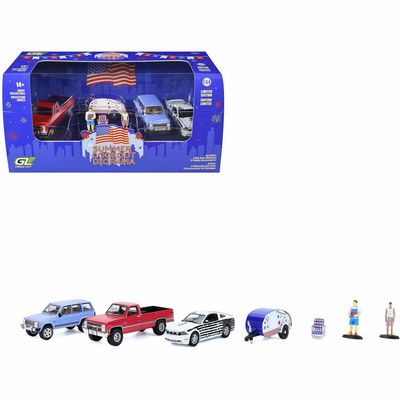 Multi-Car Dioramas - BBQ Verano 4 de Julio