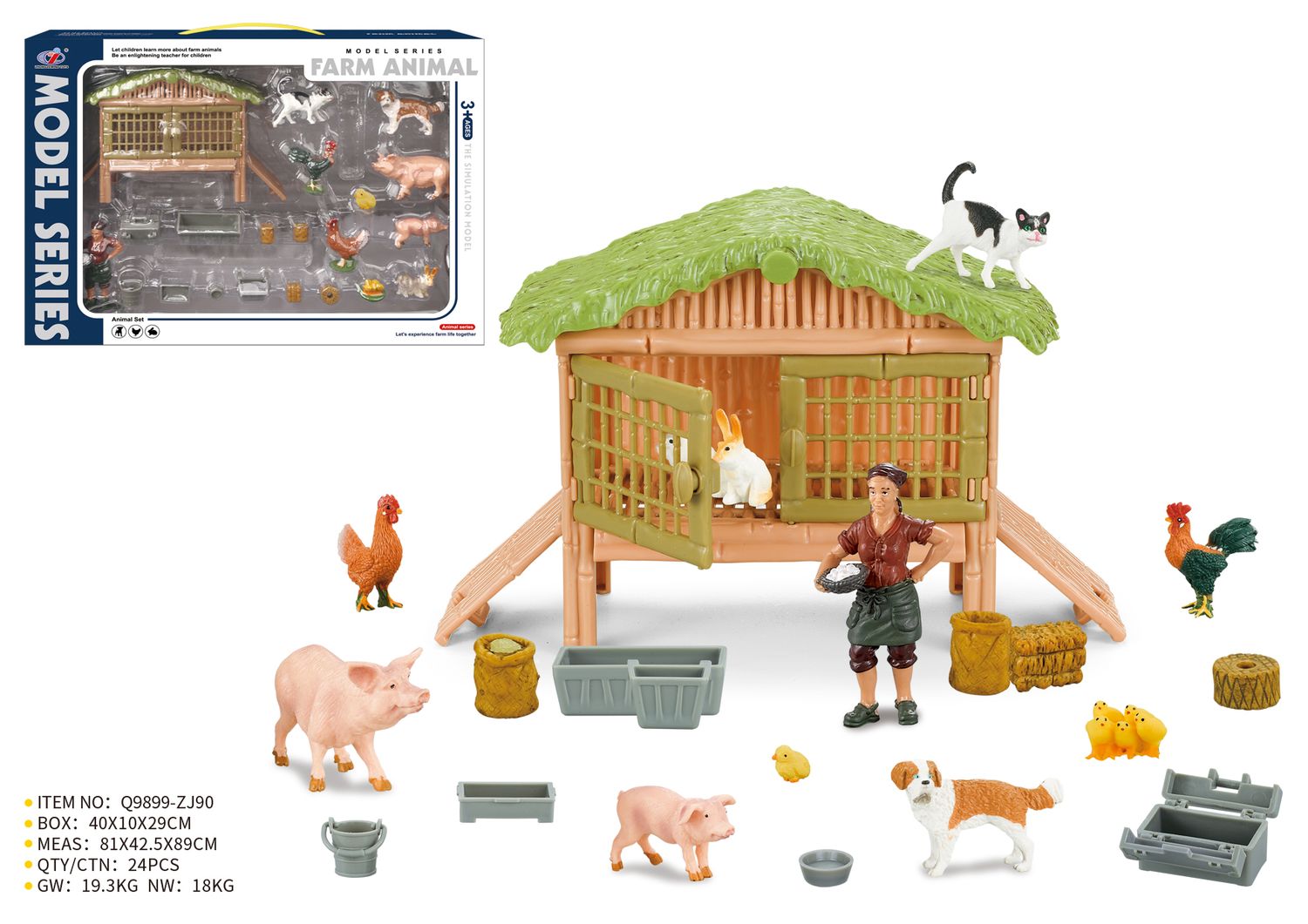 Model Series Granjita c/ Animales