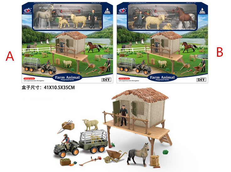 Model Series Par Granja c/ Animales