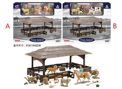 Model Series Par Granja c/ Animales