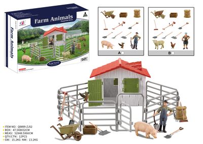 Model Series Choza c/ Animales Model Series Choza c/ Animales