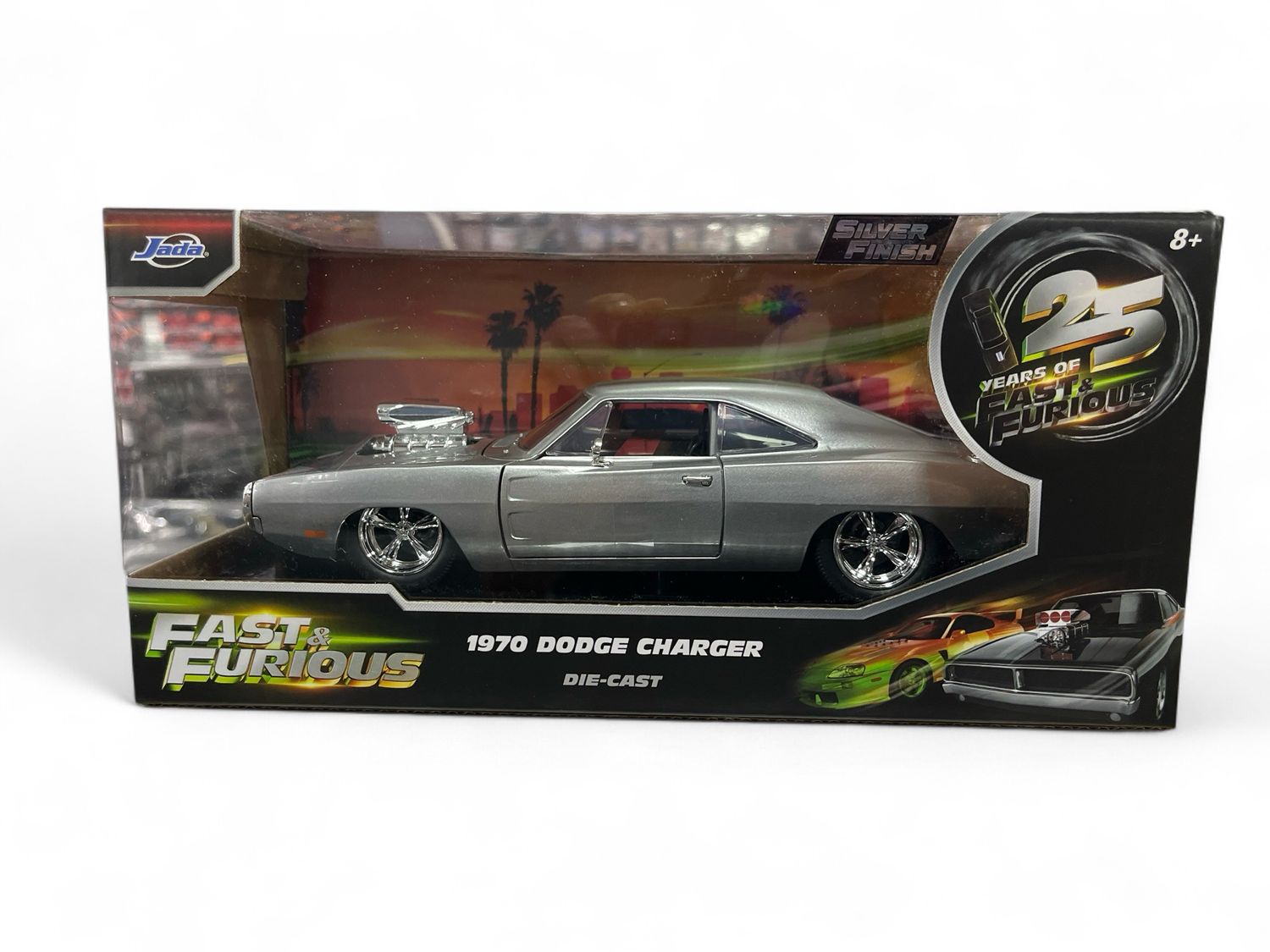 1970 Dom’s Charger Faros Metalico Pulido F&amp;F 25 Aniversario