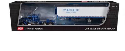 Peterbilt 351c/ Remolque Vintage de 40' con Refrigerador Western
