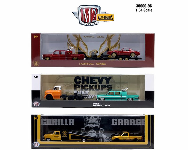 Set Trailer Auto Hauler 96