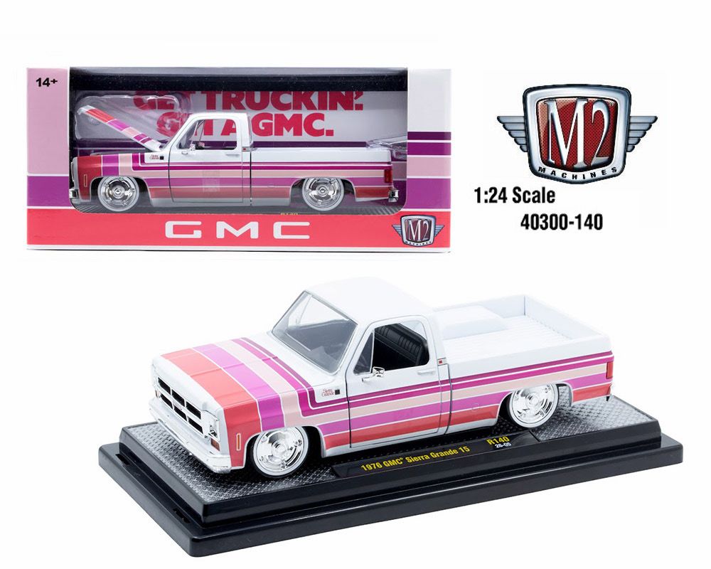 1976 GMC Sierra Grande 15 Rosa c/ Blanco