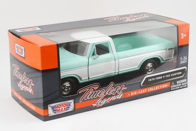 1979 Ford F-150 Custom Pick up Verde con Blanco