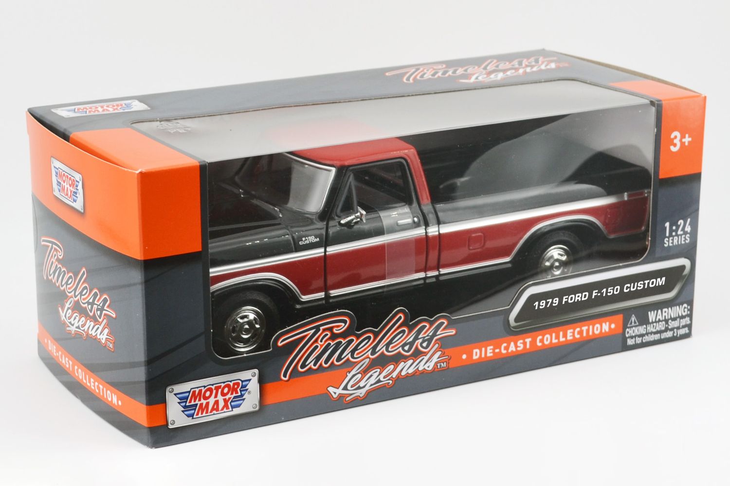 1979 Ford F-150 Custom Pick up Negro con Rojo 1979 Ford F-150 Custom Pick up Negro con Rojo