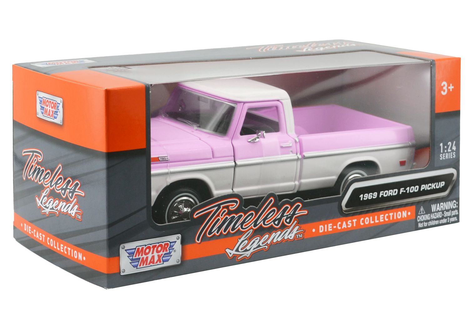 1969 Ford F-100 Pick up Rosa con Blanco