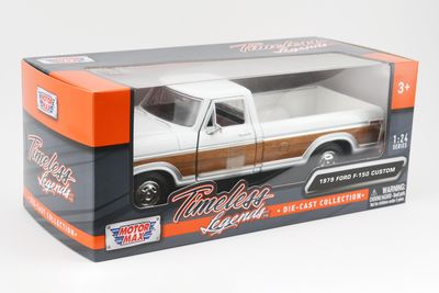 1979 Ford F-150 Custom Blanco con Madera
