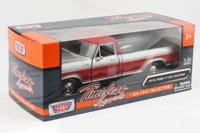 1979 Ford F-150 Custom Plata con Rojo