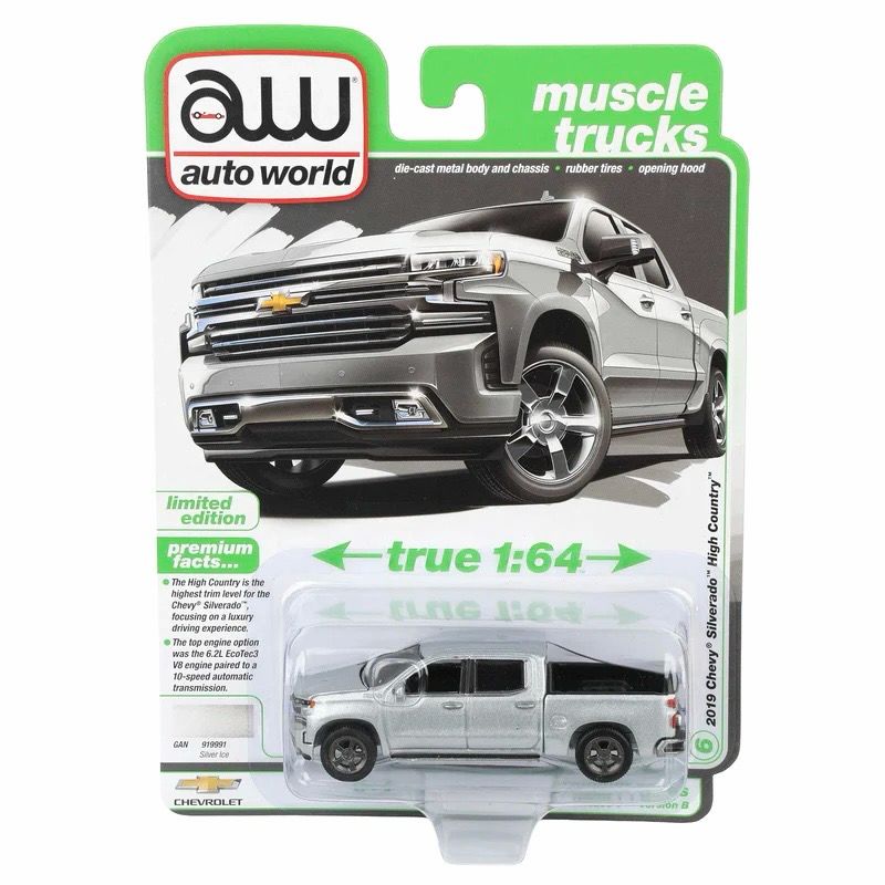 2019 Chevrolet Silverado High Country – Plata 2019 Chevrolet Silverado High Country – Plata