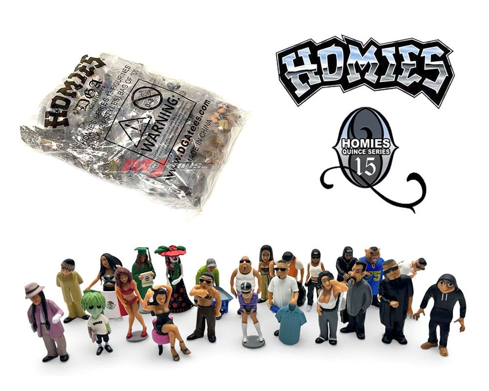 Homies Figures 1.75″ Series 15 Quince Assortment (Bulk Pack) 2026