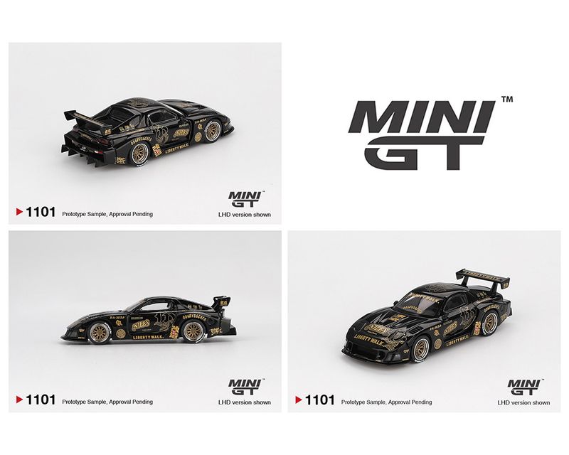 MAZDA RX-7 LB-Super Silhouette FD-NILES –  Negro