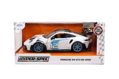 Porsche 911 GT3 RS Blanco/ Azul #12