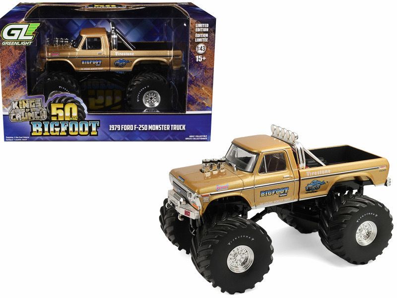 1/43 Bigfoot #1 50th Anniversary - 1979 Ford F-250 Monster Truck (Dorado)