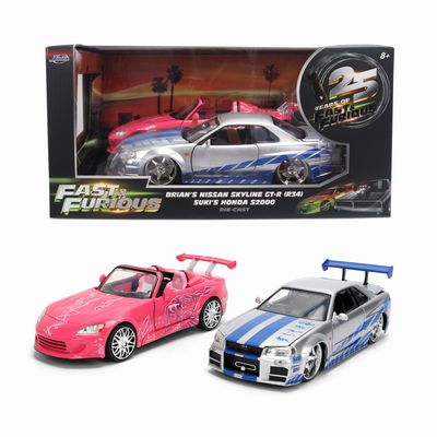 BRIAN's Nissan Skyline GT-R &amp; SUKI's Honda 25 Aniversario