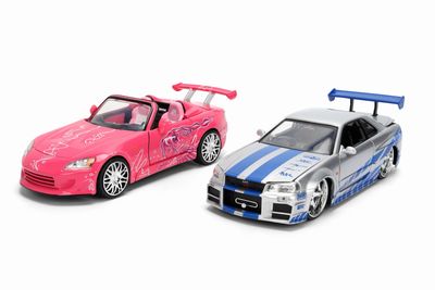 BRIAN's Nissan Skyline GT-R &amp; SUKI's Honda F&amp;F 2 25 Aniversario